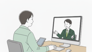 オンライン相談の様子