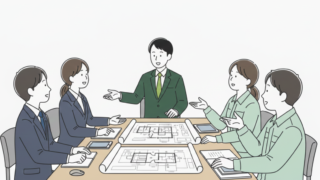 グループ会議の様子